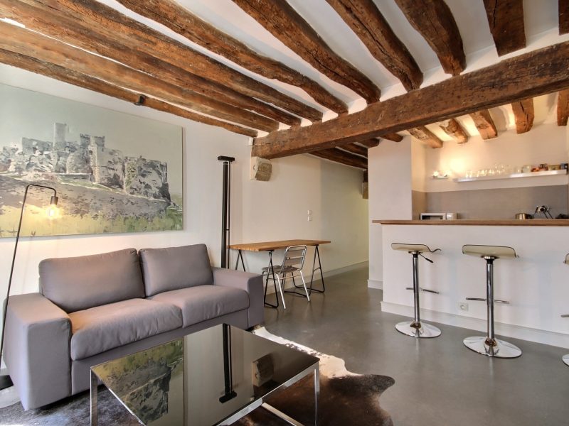 Furnished apartment - 40m² - 1 bedroom - Centre George Pompidou - Paris