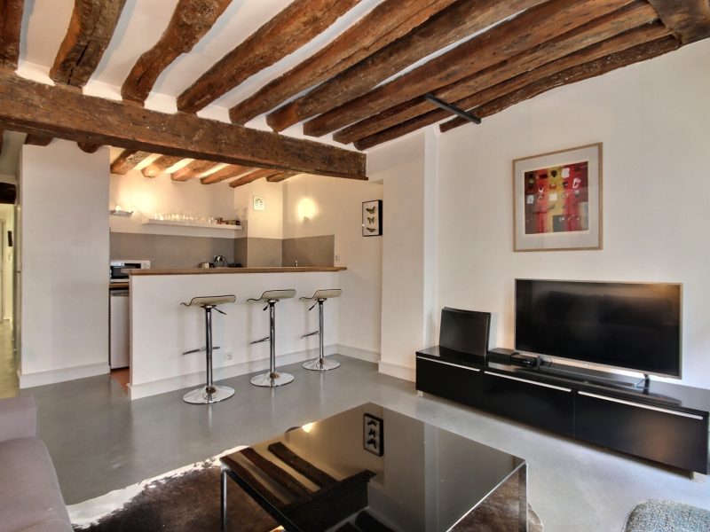 Furnished apartment - 40m² - 1 bedroom - Centre George Pompidou - Paris