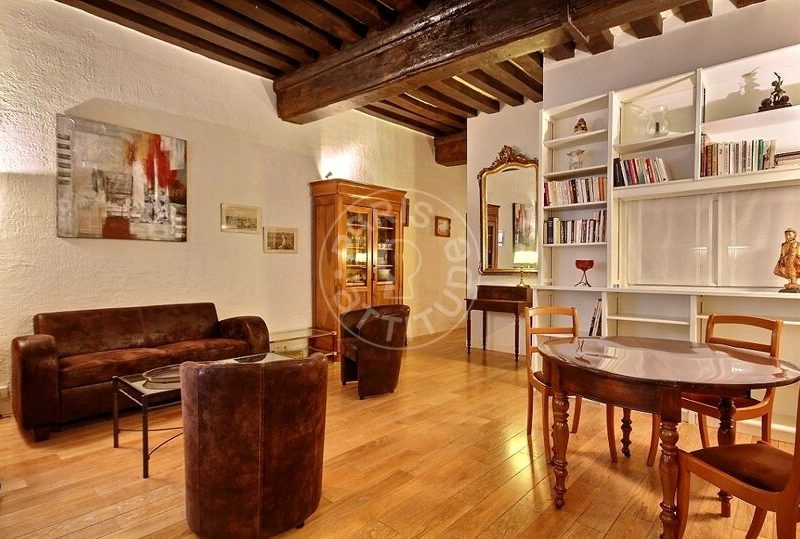 Furnished apartment - 55m² - 1 bedroom - Temple - Paris