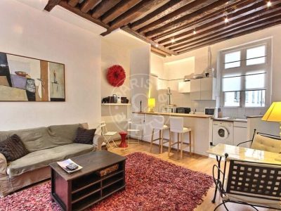 Furnished apartment - 47m² - 1 bedroom - Temple - Paris