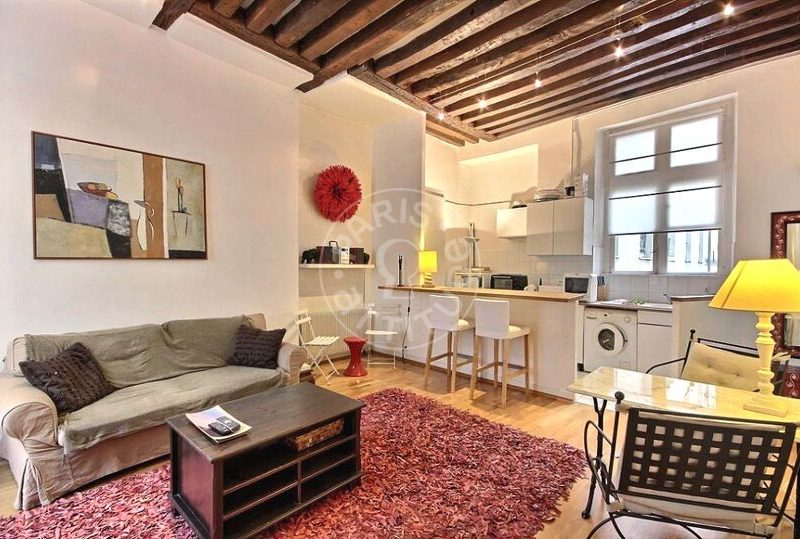 Furnished apartment - 47m² - 1 bedroom - Temple - Paris