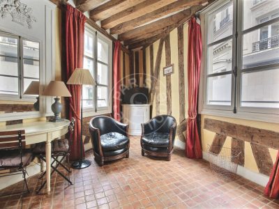 Furnished studio - 20m² - Pyramides / Palais Royal - Paris