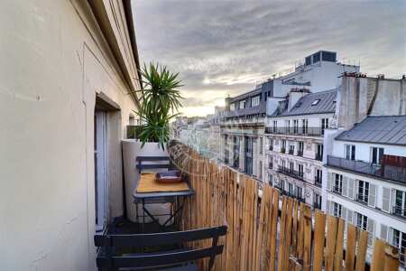 Furnished apartment - 42m² - 1 bedroom - Faubourg Saint-Martin - Paris