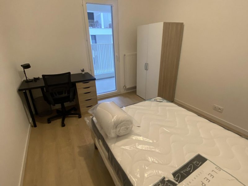 2 chambres en colocation à Cergy – 72m², moderne, à deux pas du RER A
