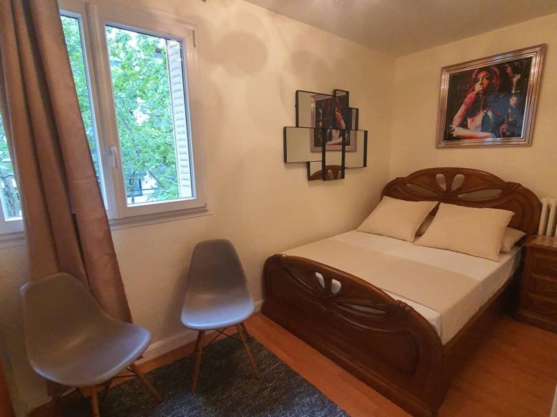 Estudio de 45 m² para turistas en París – hasta 4 personas, cerca de metro Charles Michels (línea 10)