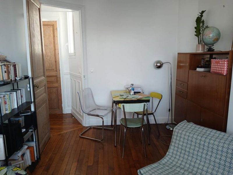 Sous-location appartement Paris 18e – 30 m² calme et lumineux, dates flexibles été 2026
